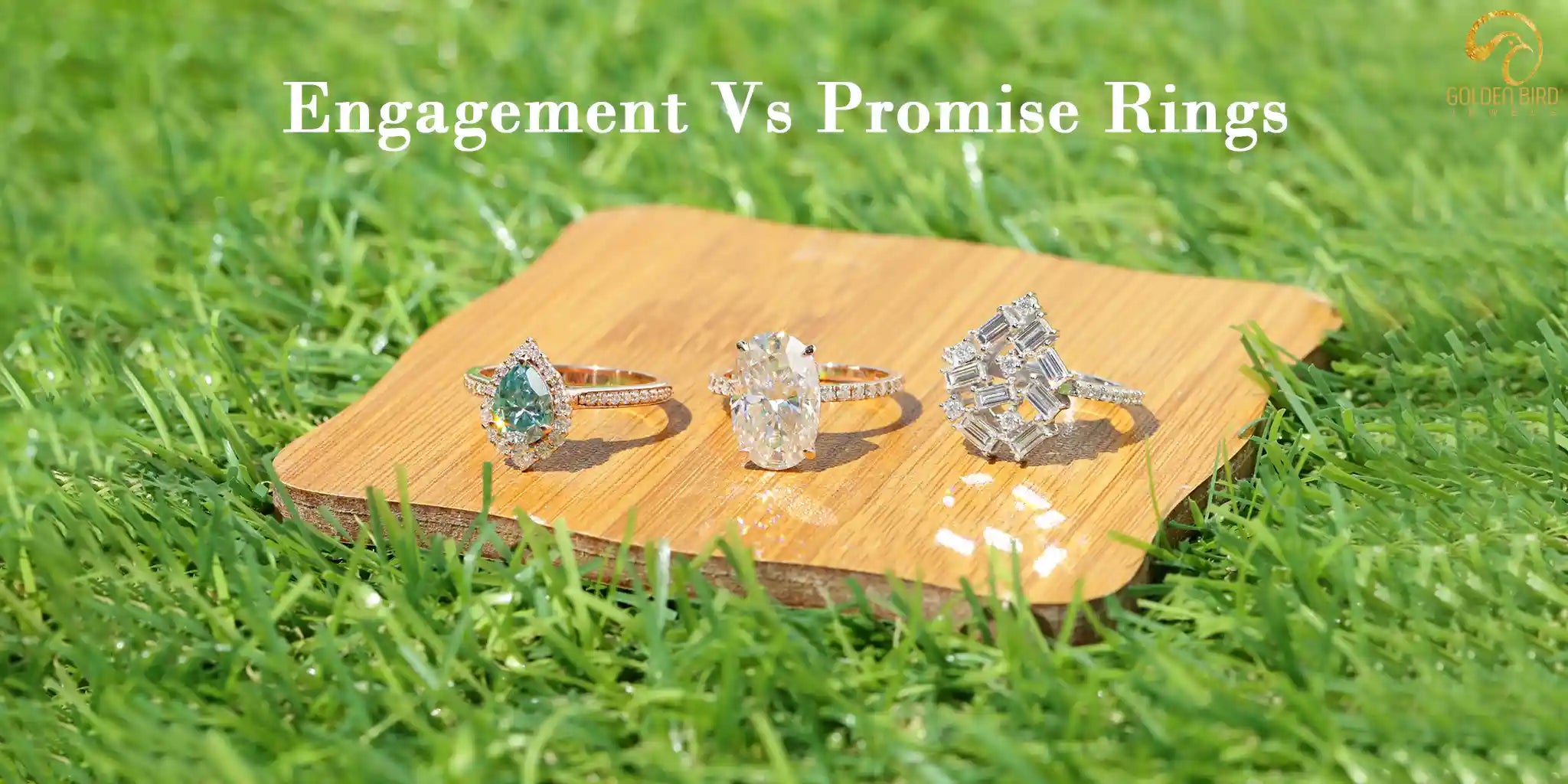 [Promise and engagement rings comparison to know]-[golden bird jewels]