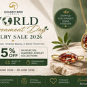 World Environment Day Jewelry Sale 2026: 25% Off at Golden Bird Jewels