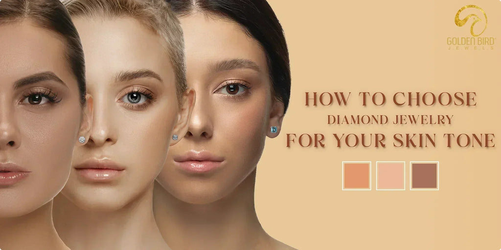 Diamond jewelry for every skin tone match       