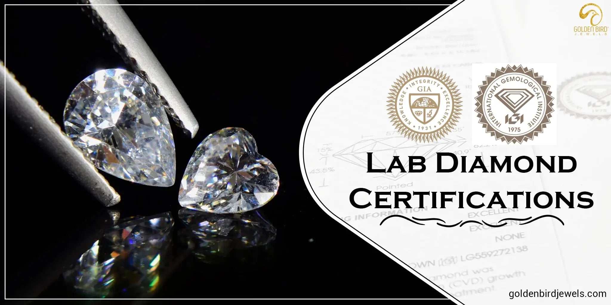 Heart shaped ladiamond gripped in a twizzer, [TEXT]- Lab-Diamond Certification, [GIA], [IGI], [Goldenbird Jewels]