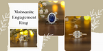 [Showing a three different types moissanite engagement ring] - [Golden Bird Jewels]
