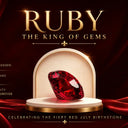 Ruby: The King of Gems: Celebrating the Fiery Red July Birthstone