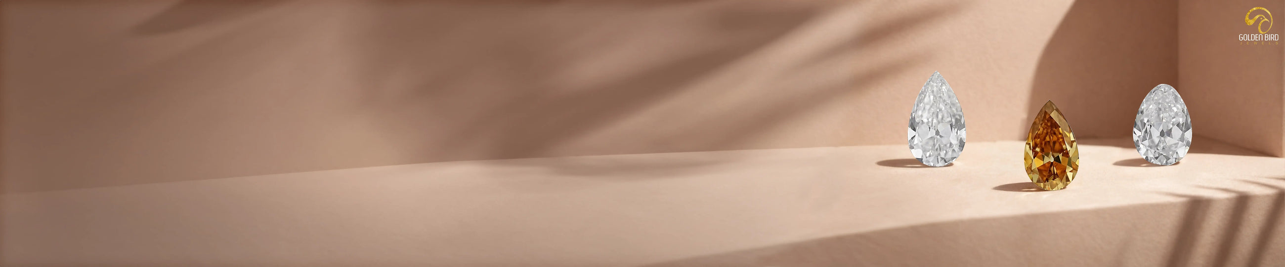 Classic Old Mine pear shape stone with timeless appeal