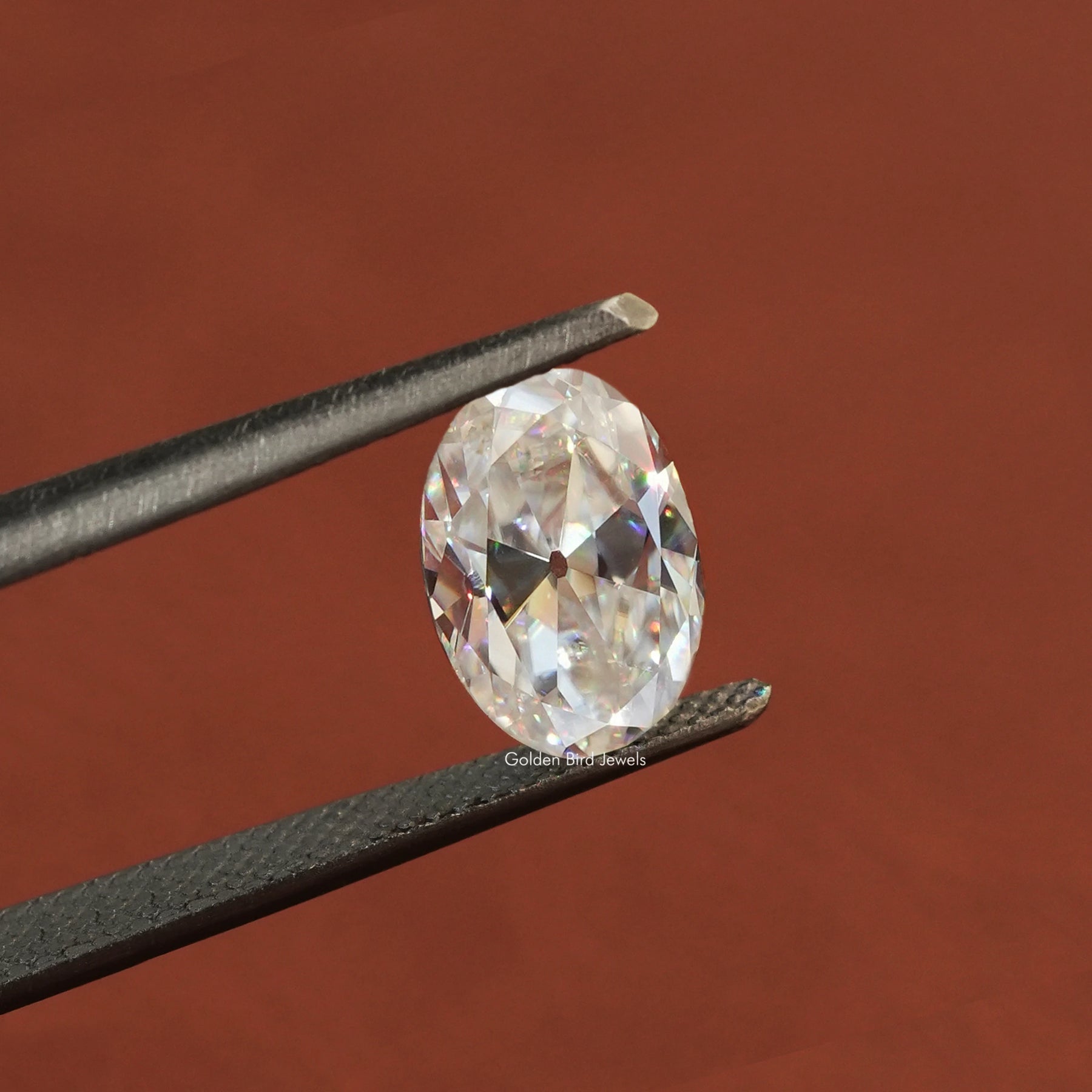 2.70 CT Old Mine Oval Loose Moissanite