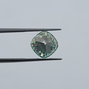 Light Blue Old Mine Cushion Loose Moissanite