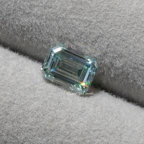 [Moissanite Emerald Cut Loose Stone]-[Golden Bird Jewels]