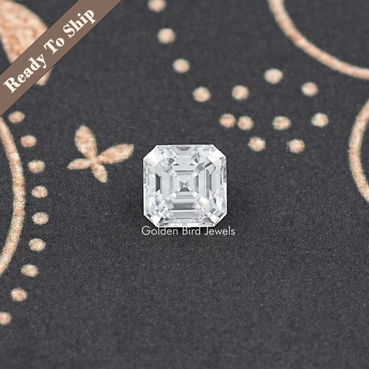 Asscher-Schliff Moissanit loser Stein