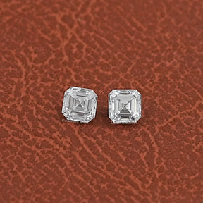 Asscher Cut Lab Grown Diamond Pair