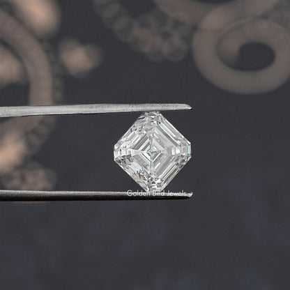 Asscher Cut Lab Grown Loose Diamond