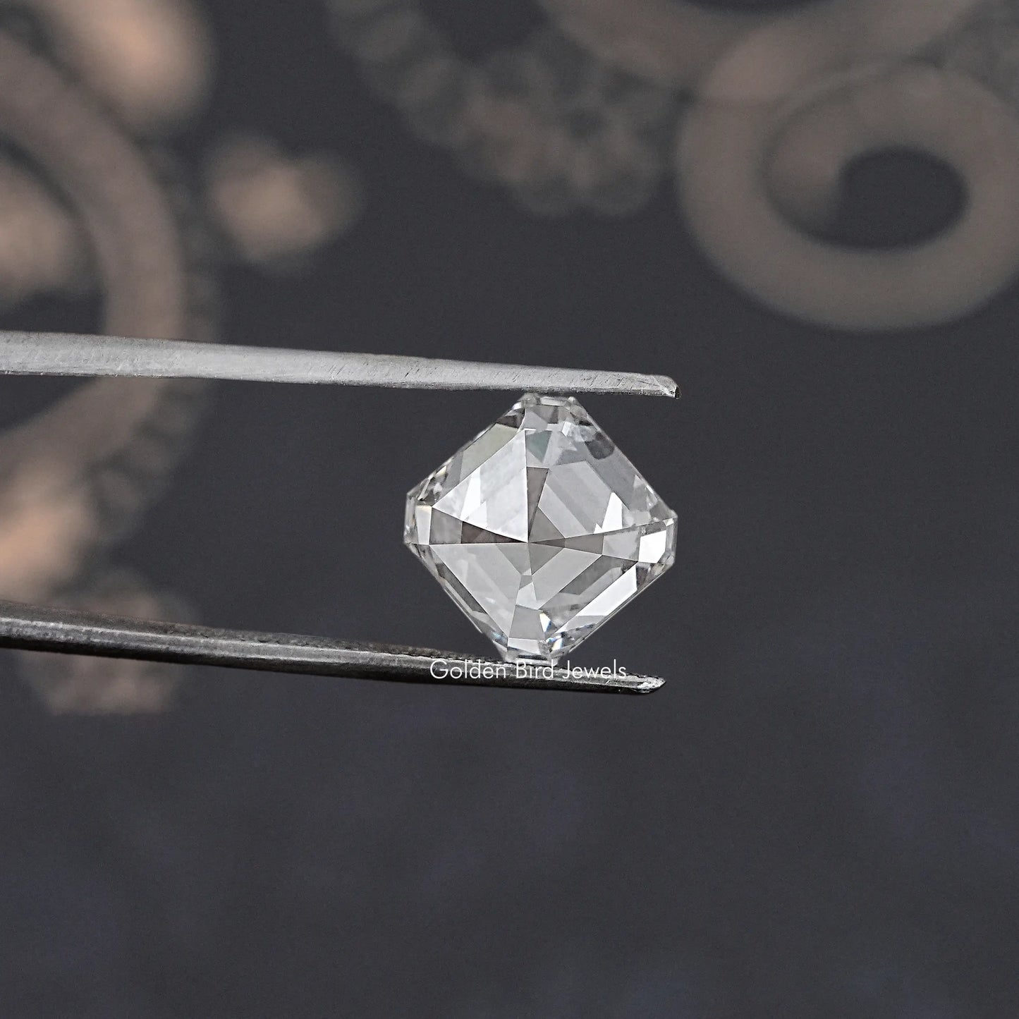 Asscher Cut Lab Grown Loose Diamond