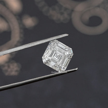 GIA Certified Asscher Cut Loose Lab Diamond