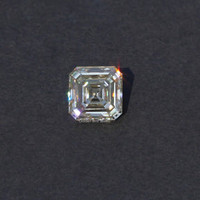 [Moissanite Asscher Cut Loose Stone]-[Golden Bird Jewels]