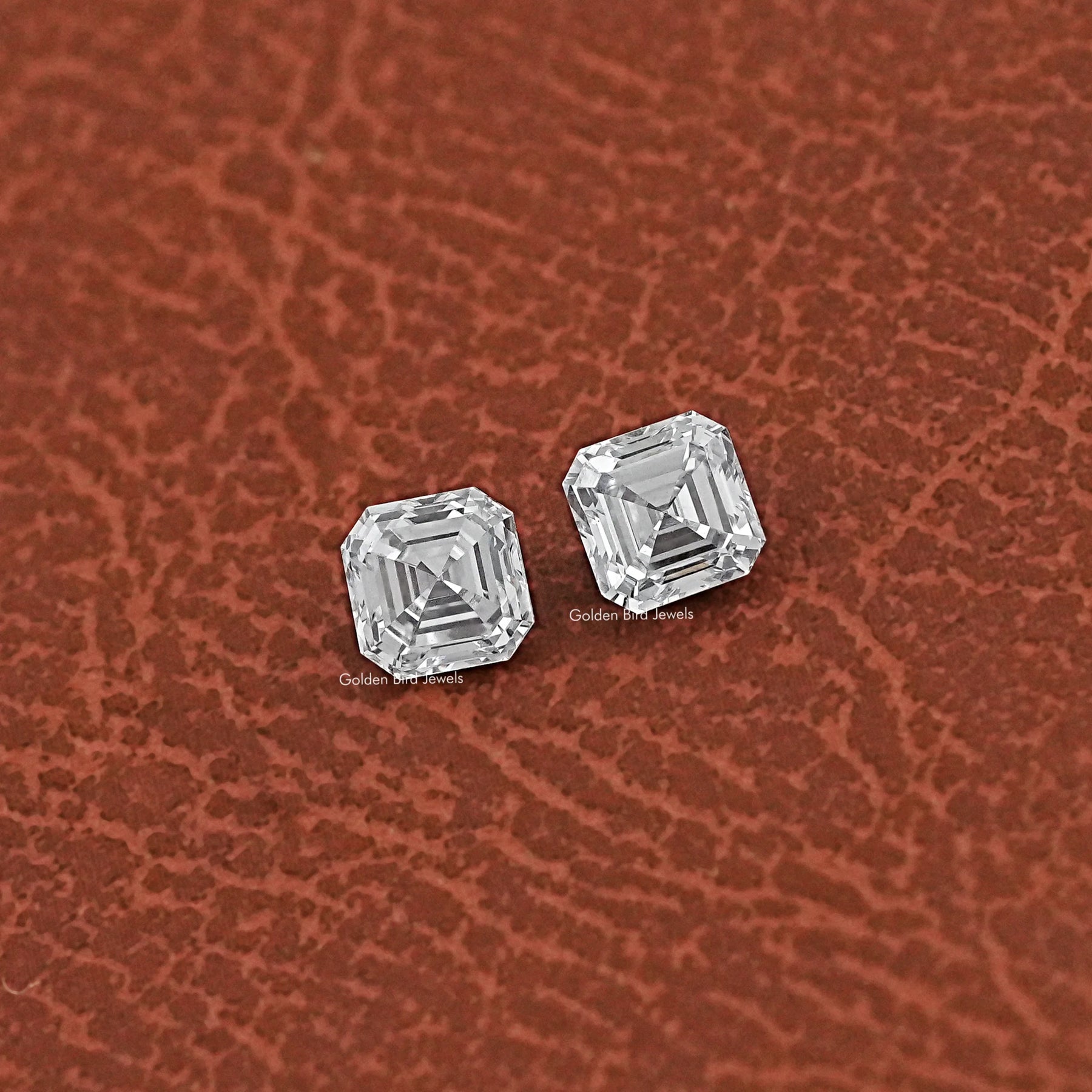 Asscher Cut Lab Grown Diamond Pair