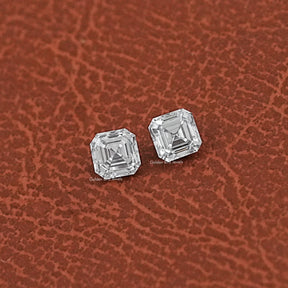 Asscher Cut Lab Grown Diamond Pair