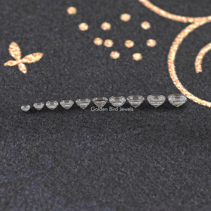 Asscher Cut Lab Grown Loose Diamond
