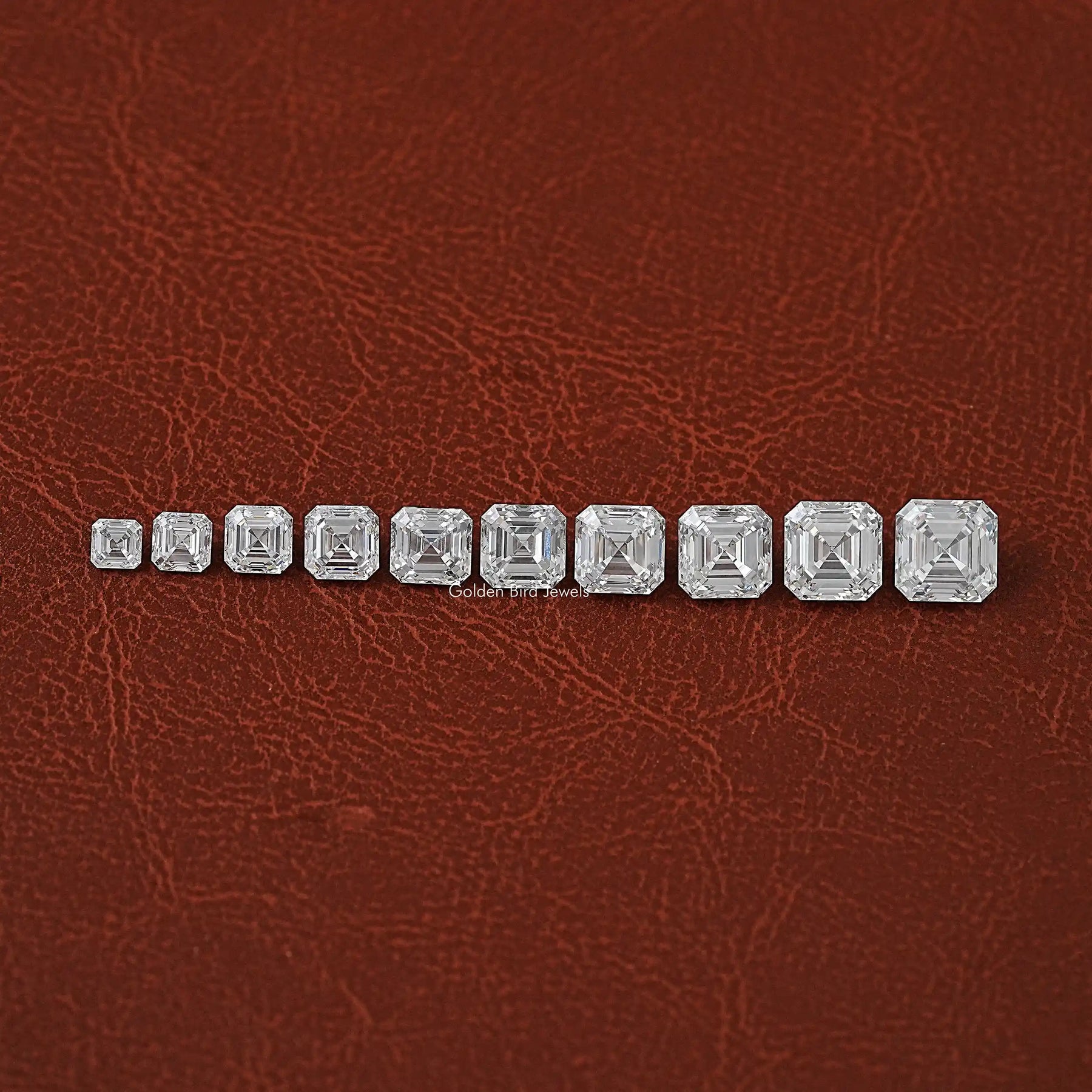 Detailed View Of  Asscher Cut Lab Loose Diamond