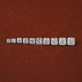 Asscher Cut Lab Grown Loose Diamond