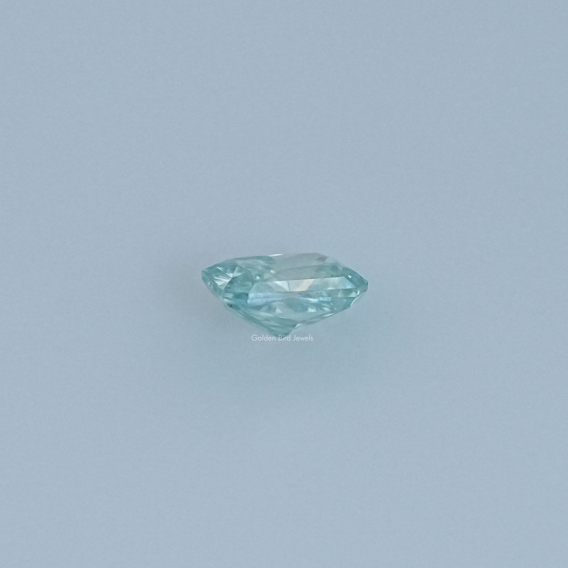 Side View Of Radiant Cut Loose Moissanite