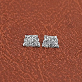 Brilliant Trapezoid Cut Loose Lab Diamond Pair