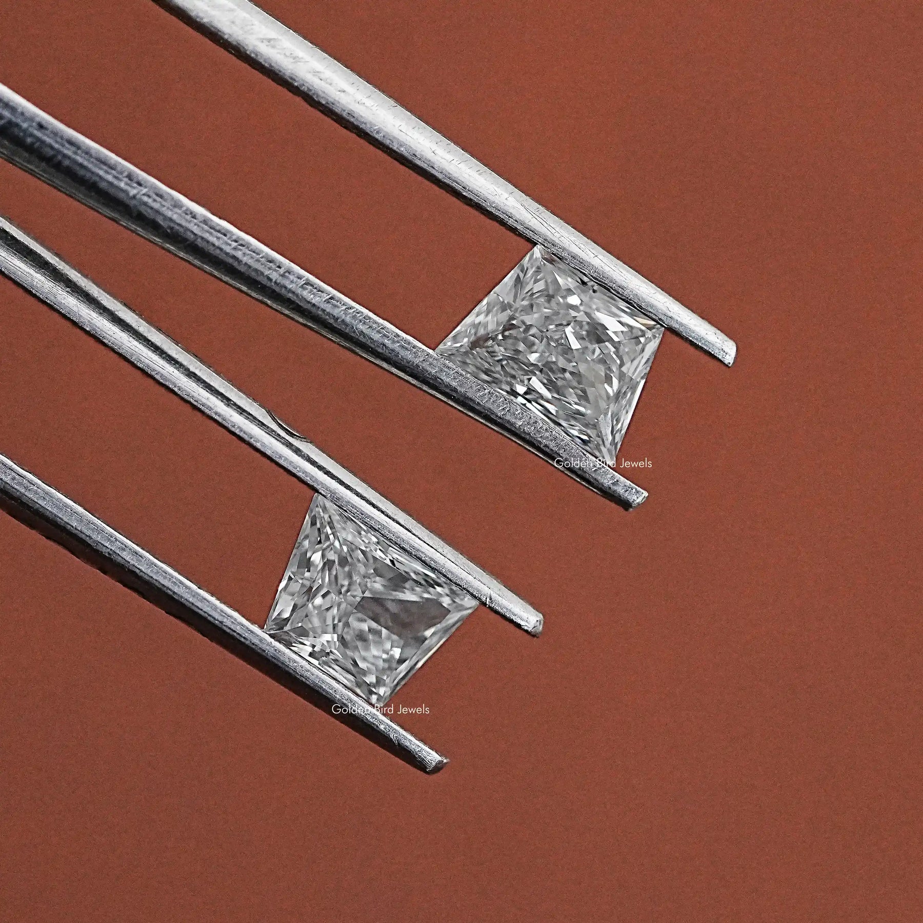 Brilliant Trapezoid Cut Loose Lab Diamond Pair