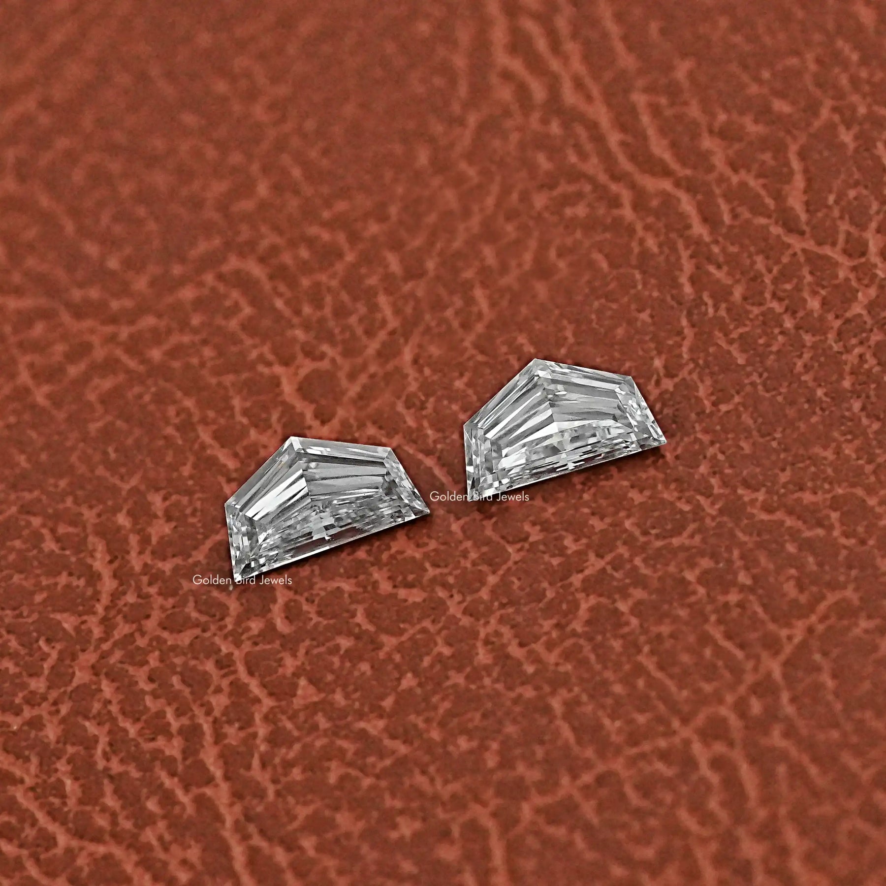 Cadillac Shaped Lab Grown Loose Diamond Pair