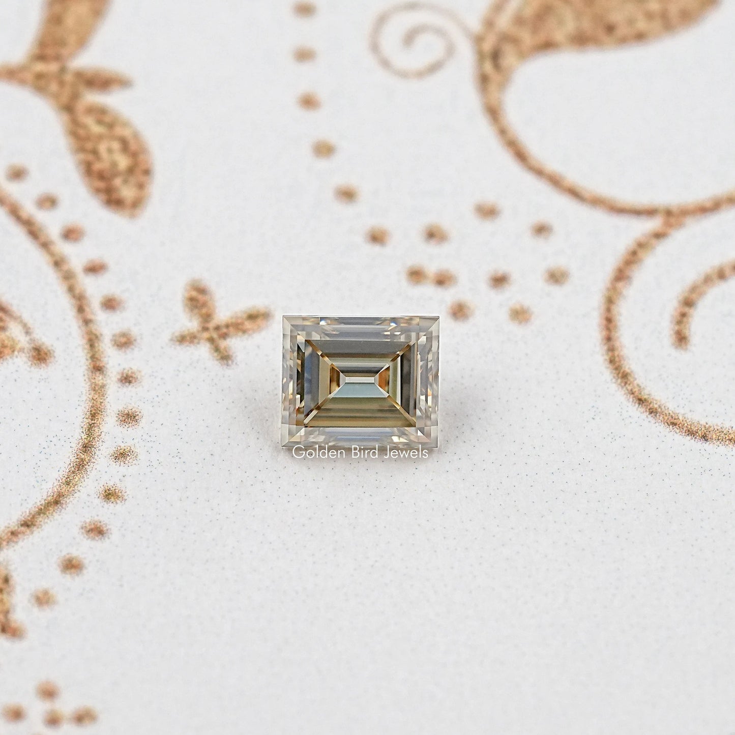 3.45 CT Carre Cut Moissanite Loose Stone
