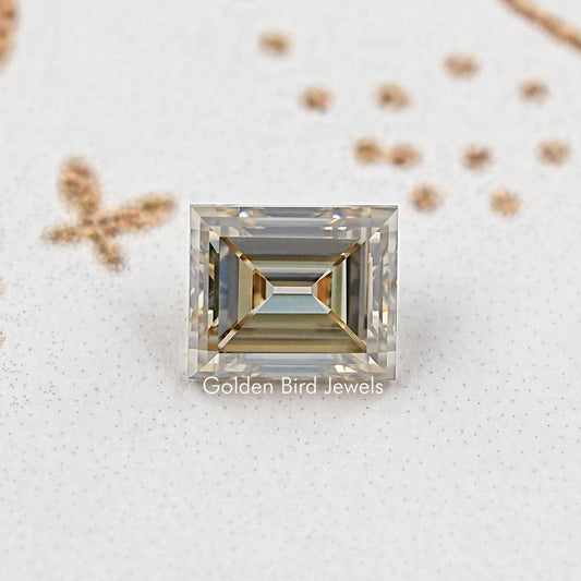 3.45 CT Carre Cut Moissanite Loose Stone