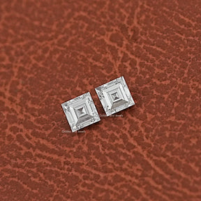 Carre Cut Lab Diamond Matching Pair