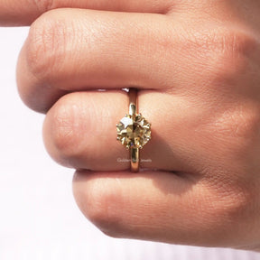 [Old Eropean Round Cut Ring]-[Golden Bird Jewels]