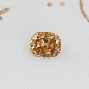 Champagne Old Mine Cushion Loose Moissanite Stone