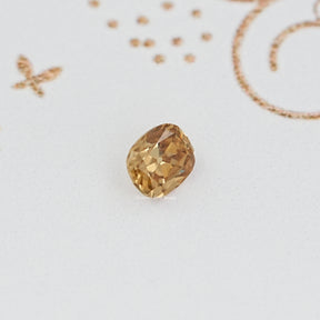 Champagne Old Mine Cushion Loose Moissanite Stone