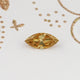 Champagne Old Mine Marquise Loose Moissanite