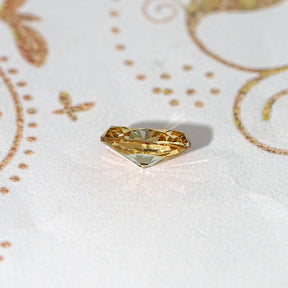 Champagne Oval Moissanite Loose Stone