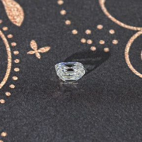 Colorless Asscher Moissanite Loose Stone