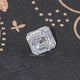 Colorless Old Mine Asscher Cut Loose Moissanite