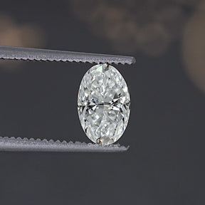 Crushed Ice Oval Loose Moissanite