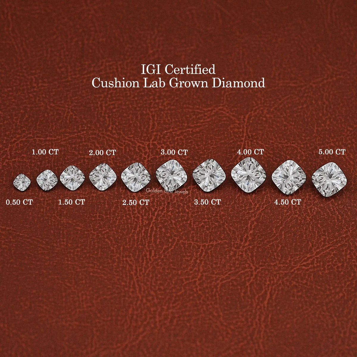 Cushion Cut Lab Grown Loose Diamond