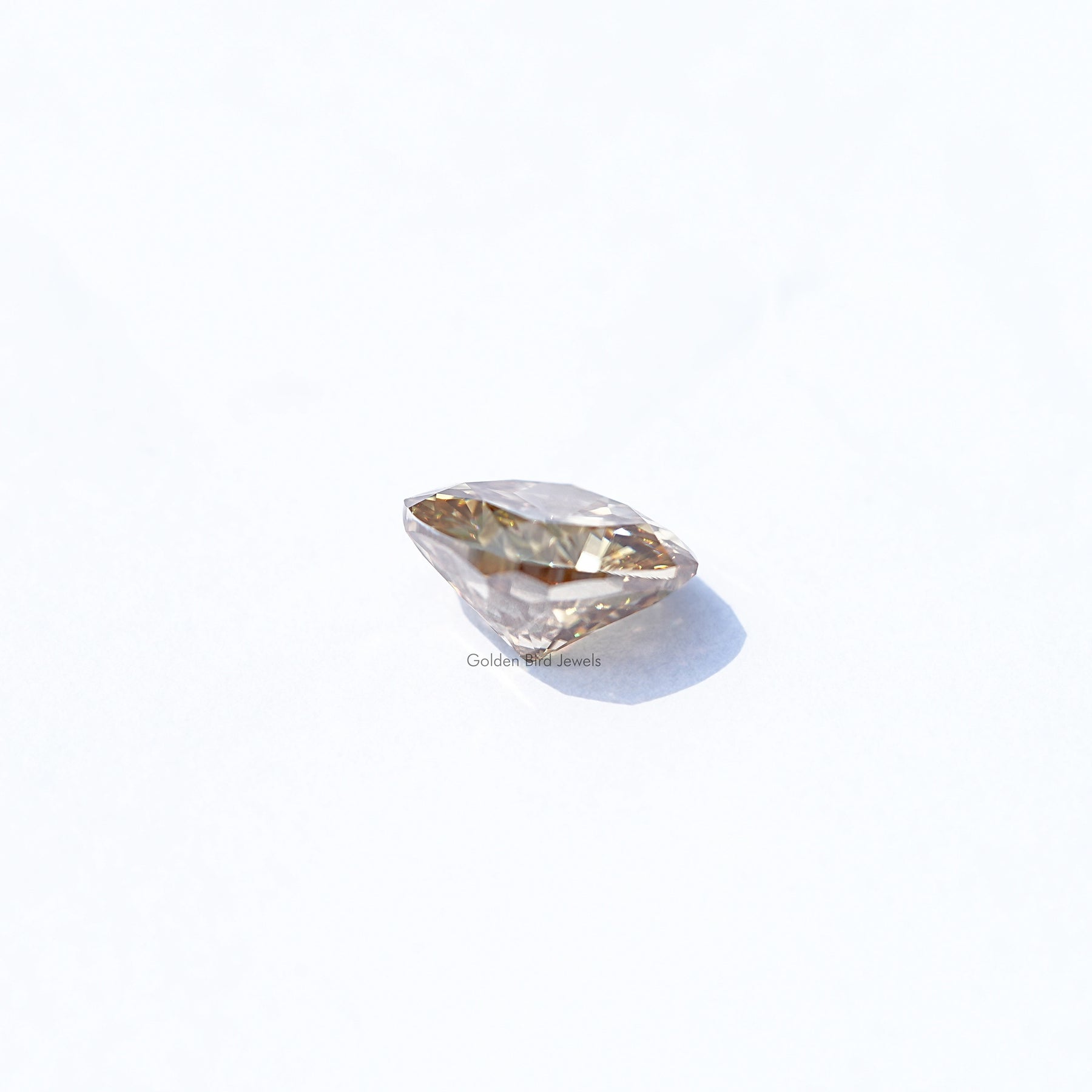 [Yellow Cushion Cut Loose Stone]-[Golden Bird Jewels]