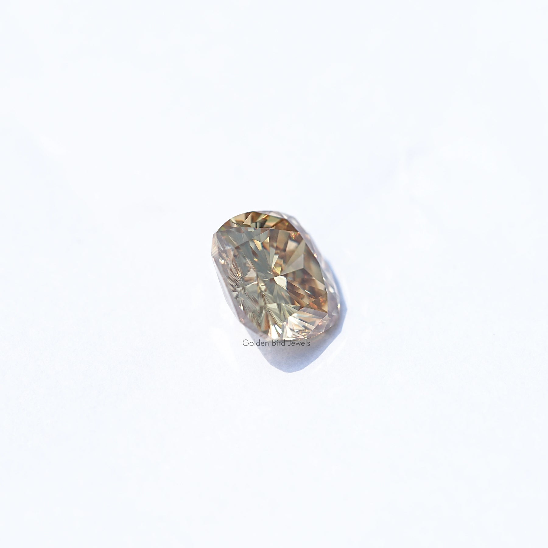 [Moissanite Cushion Cut Loose Stone]-[Golden Bird Jewels]