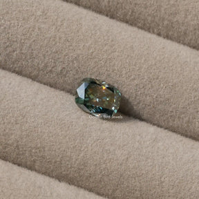 [This cushion cut loose stone made of blue green color]-[Golden Bird Jewels]