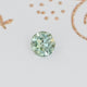Cyan Blue Old European Round Loose Moissanite