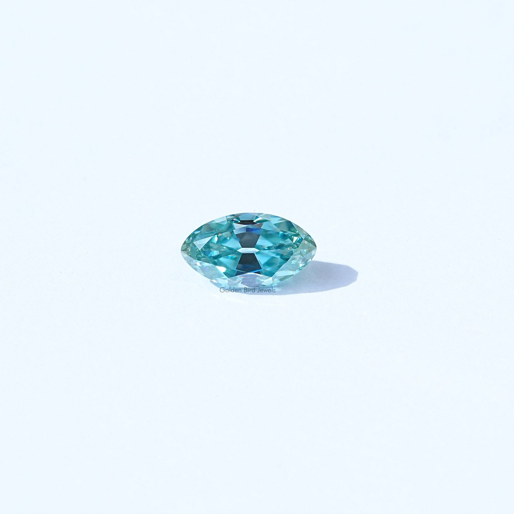 [Moval Cut Loose Moissanite Stone]-[Golden Bird Jewels]