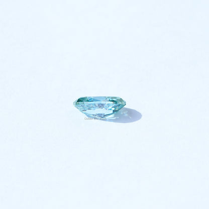 Side View Of Moval Cut Loose Moissanite