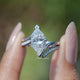Dutch Marquise Moissanite Bridal Ring Set