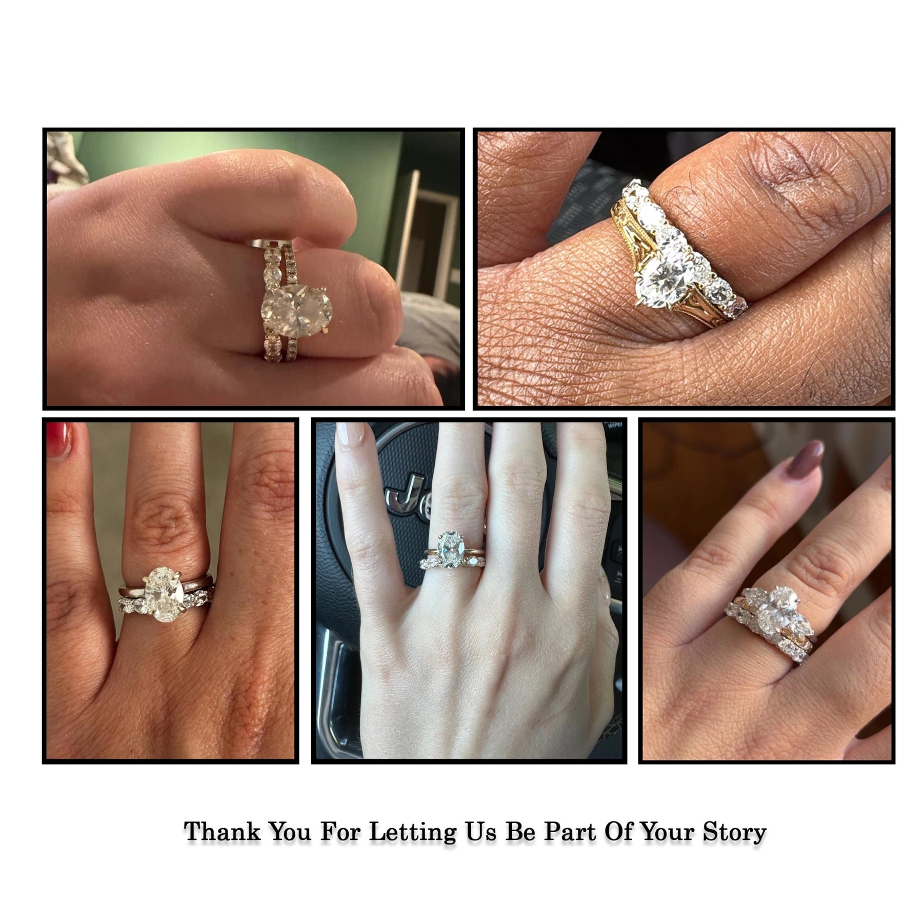 East West Oval Diamond Eternity Wedding Band