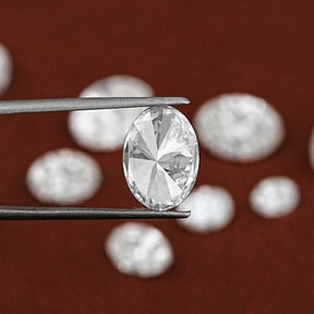 Oval Cut Lab Grown Loose Diamond