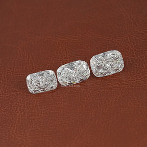 Elongated Cushion Cut Lab Loose Diamond