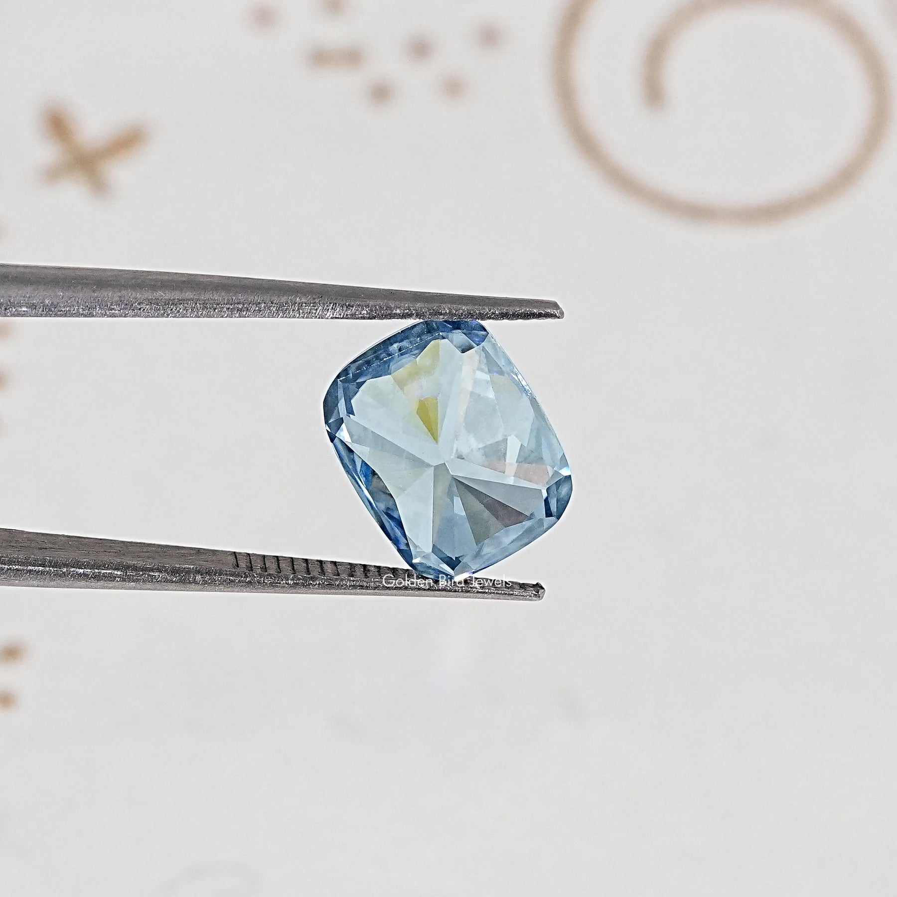 Elongated Cushion Moissanite Loose Stone