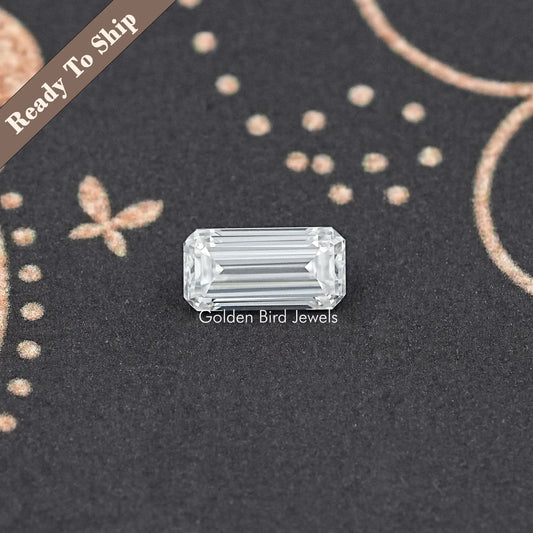 Smaragdschliff Moissanit loser Stein