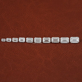 Emerald Cut Lab Grown Loose Diamond